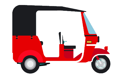 Neo-roket e-rickshaw
